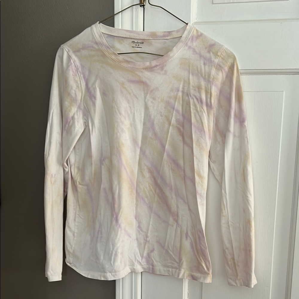 Tie-Dye Long Sleeve Women's Top